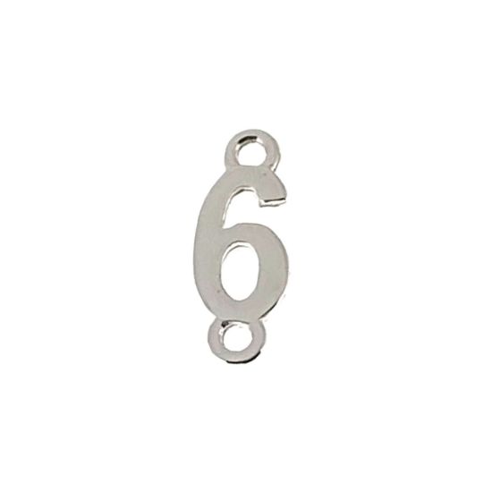 Wholesale Sterling Silver Number Connectors 