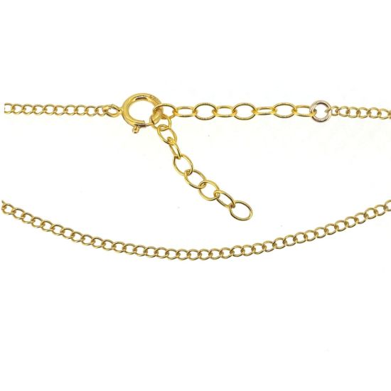 Wholesale 1/20 Gold Filled Finished Adjustable Chain Bracelet and Anklet- Curb Chain