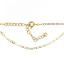 Wholesale Gold over Sterling Silver Finished Adjustable Chain Bracelet and Anklet  - 2x2.5mm Flat Cable Chain