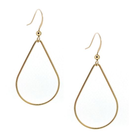 Wholesale 1/20 14K Gold Filled Big Drop Earrings