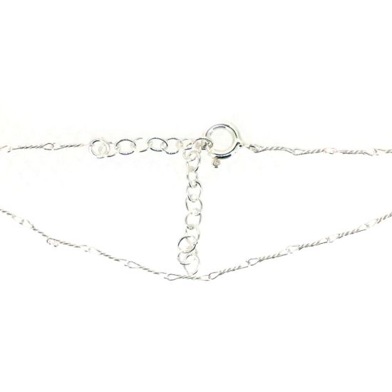 Wholesale Sterling Silver Basic Adjustable Chain Anklet and Bracelet- Fancy Twisted Link Chain