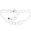 Wholesale Sterling Silver Basic Adjustable Chain Anklet and Bracelet- Big Oval Cable Chain