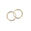 Wholesale 14K Yellow Gold Endless Hoop Earrings 12mm,14, or 16mm(1 pair)