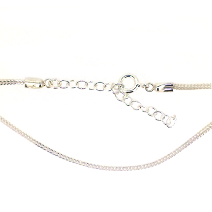 Wholesale Sterling Silver Basic Adjustable Chain Anklet and Bracelet- 1.2mm Fox Tail Chain