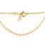 Wholesale Gold over Sterling Silver Finished Adjustable Chain Bracelet and Anklet with Extender - Strong Cable Chain