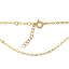 Wholesale Gold over Sterling Silver Finished Adjustable Chain Bracelet and Anklet with Extender - Strong Flat Cable Chain