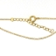 Wholesale Gold over Sterling Silver Finished Adjustable Chain Bracelet and Anklet  - 1.3mm Rolo Chain