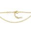 Wholesale Gold over Sterling Silver Finished Adjustable Chain Bracelet and Anklet  -  2mm Rolo Chain