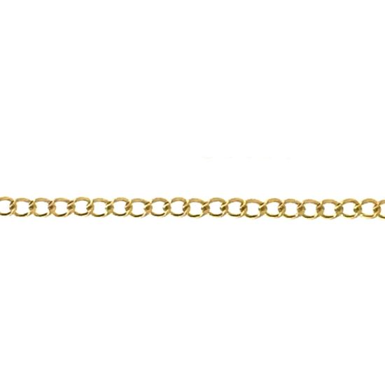 1/20 14K Gold Filled Bulk Chain - 1.5mm Curb Chain 