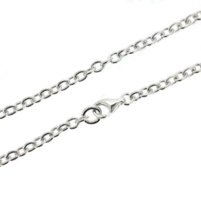 Wholesale Sterling Silver Finished Chain - Strong Oval Cable Chain