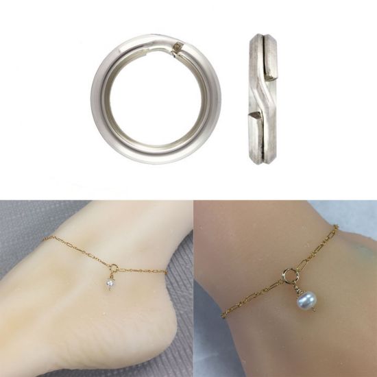 Wholesale 925 Sterling Silver Split Rings  - 5.2mm (20pcs)  