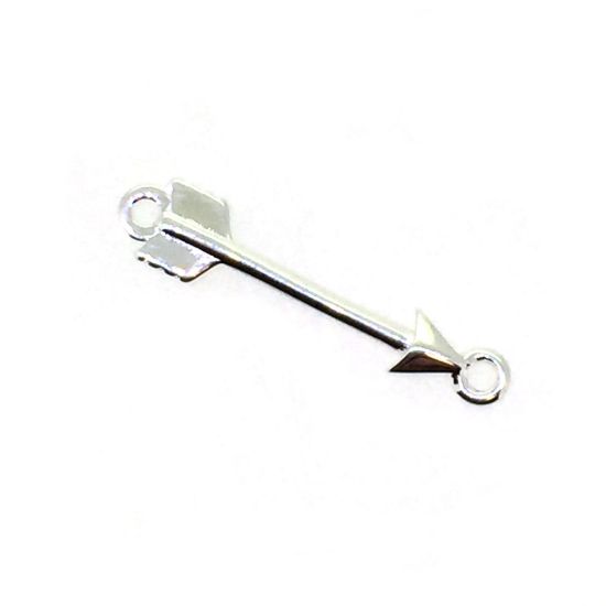 sterling silver permanent jewelry connectors-arrowhead connector