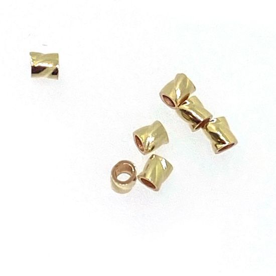 Wholesale gold filled crimp beads