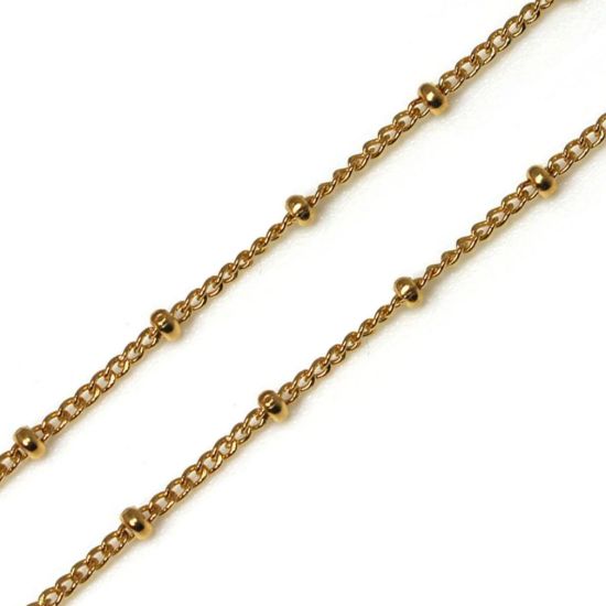 Wholesale Gold Filled Satellite Bead Chain By the Foot