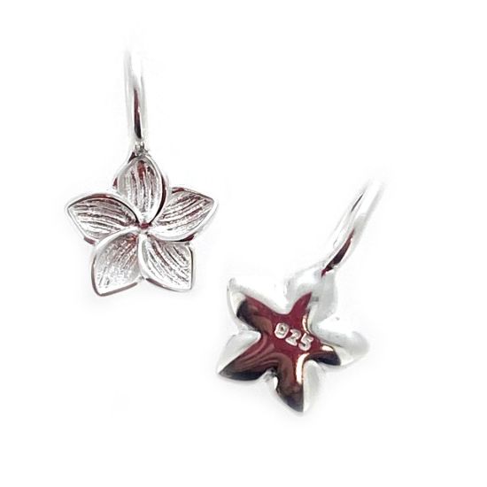 Sterling Silver Frangipani Flower Charm