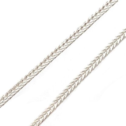 Wholesale Sterling Silver Bulk Chain - 1.2mm Fox Tail Chain (Sold per foot) 
