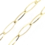 Wholesale Gold Over Sterling Silver Bulk Chain - 18x5.5mm Big Diamond Cut Oval Cable Chain (sold per foot)