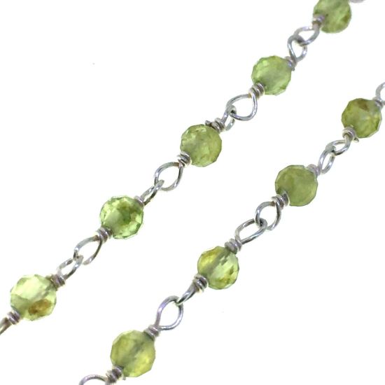 WHOLESAEL GEMSTONE ROSARY CHAINS FOR PERMANENT JEWELRY