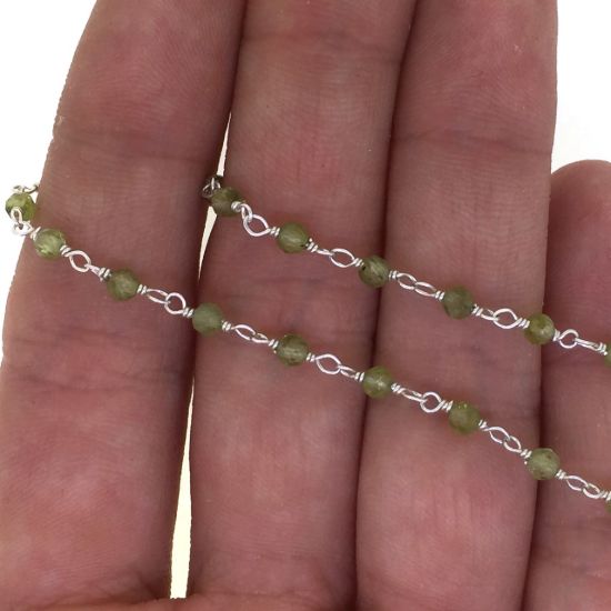 WHOLESAEL GEMSTONE ROSARY CHAINS FOR PERMANENT JEWELRY