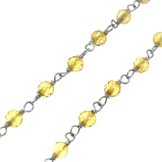 wholesale gemstone rosary chain for permanent jewelry