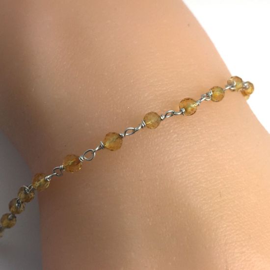 wholesale gemstone rosary chain for permanent jewelry