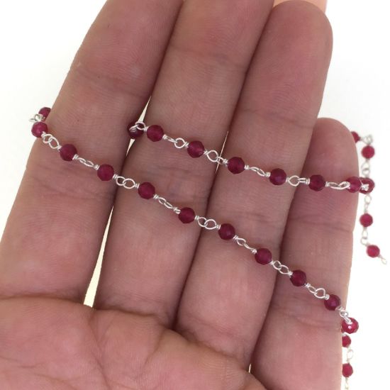 WHOLESAEL GEMSTONE ROSARY CHAINS FOR PERMANENT JEWELRY