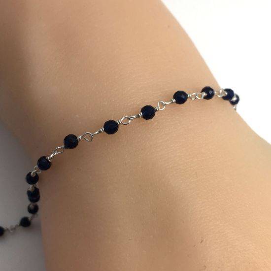 WHOLESALE GEMSTONE ROSARY CHAIN FOR PERMANENT JEWLERY