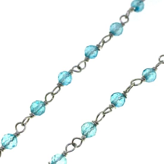 WHOLESALE GEMSTONE ROSARY CHAIN FOR PERMANENT JEWLERY