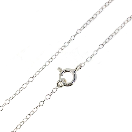 Wholesale Sterling Silver Light Cable Chain, Wholesale Bulk Necklace Chains