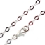 Wholesale Sterling Silver Diamond Shape Flat Cable Necklace Chain, Wholesale Bulk Necklace Chains