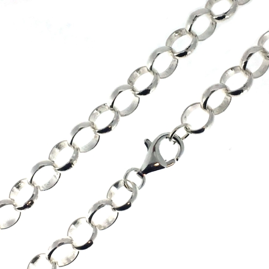 Wholesale Sterling Silver 6.5mm Rolo Chain, Wholesale Necklace Chains