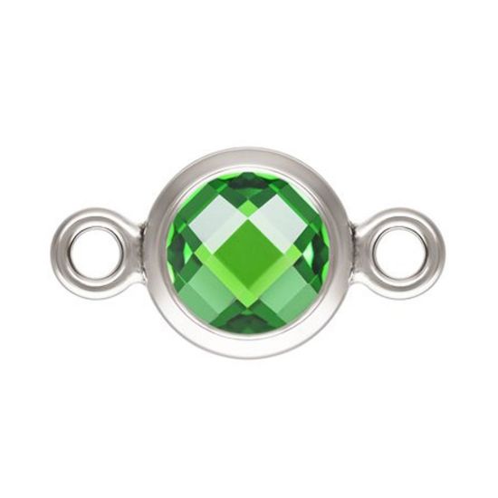 sterling silver 6mm bezel connectors for permanent jewelry supply wholesale