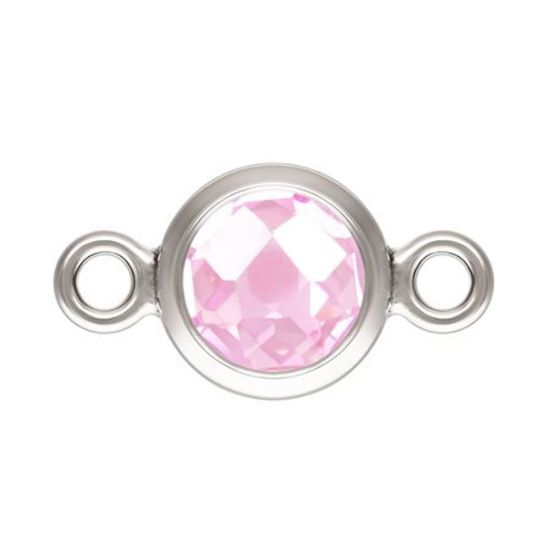 sterling silver 6mm bezel connectors for permanent jewelry supply wholesale