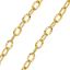 Wholesale 1/20 14K Gold Filled Textured Cable Chain 1.2mm by 1.8mm (sold per foot )