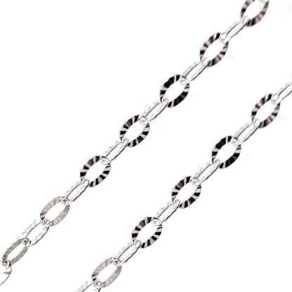 wholesale sterling silver jewelry making chains in bulk,silver textured cable chain