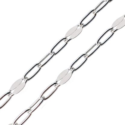 wholesale sterling silver jewelry making chains in bulk,silver paperclip chain