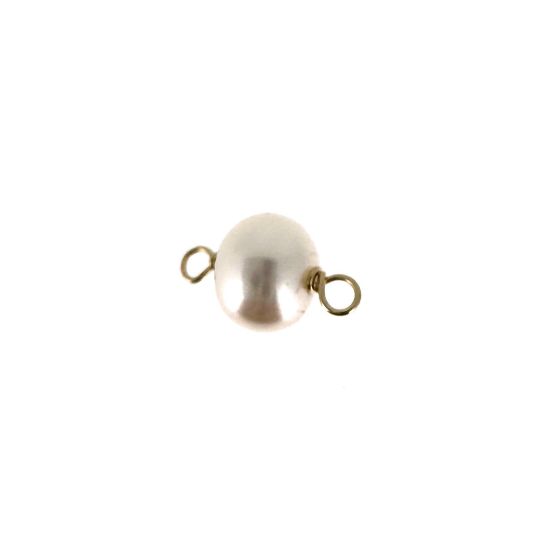 wholesale Gold filled pearl connectors ,permanent jewelry supplies