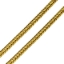 Wholesale Gold Over Sterling Silver Bulk Chain - FOXTAIL Chain (sold per foot)