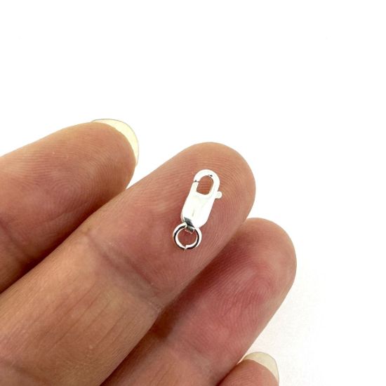 wholesale jewelry making supplies-sterling silver long lobster clasp