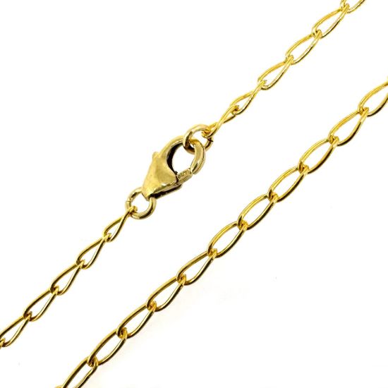 Wholesale 1/20 14K Gold Filled Finished Jewelry Chain - 2x5mm Curb Chain