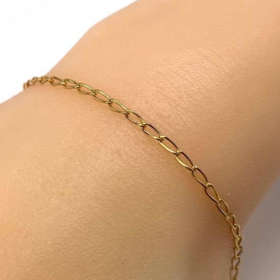Wholesale 1/20 14K Gold Filled Finished Jewelry Chain - 2x5mm Curb Chain
