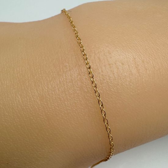 Wholesale 1/20 14K Gold Filled Finished Jewelry Chain - Small Round Cable Chain