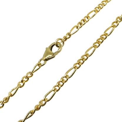 Wholesale 1/20 14K Gold Filled Finished Jewelry Chain - Figaro Chain 