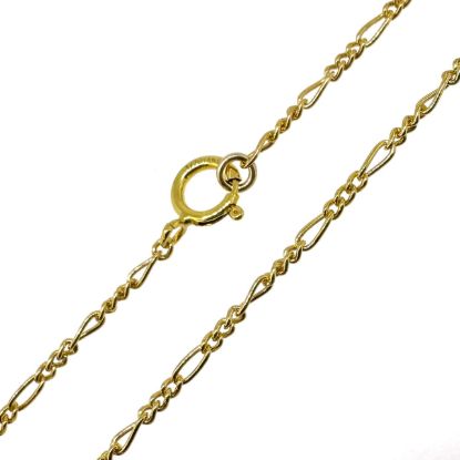 Wholesale 1/20 14K Gold Filled Finished Jewelry Chain - Small Figaro Chain  