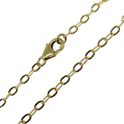 Wholesale 1/20 14K Gold Filled Finished Jewelry Chain - Textured Cable Chain