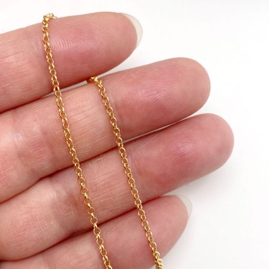 Wholesale 1/20 Gold Filled Finished Jewelry Chain - 1.8mm Rolo Chain