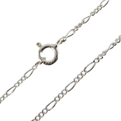 Wholesale Sterling Silver Necklace Chain-Small Figaro Chain 