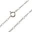 Wholesale Sterling Silver Necklace Chain-Small Figaro Chain 