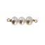 wholesale gold filled jewelry making supplies-pearl connectors