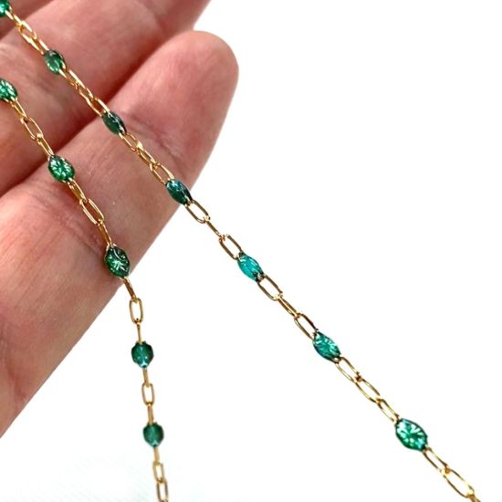 Wholesale permanent jewelry chains by the foot,Enamel Chain